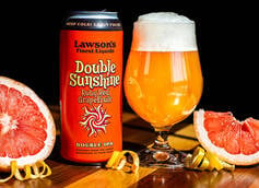 Lawson's Finest Liquids Releases Double Sunshine IPA w/ Ruby Red Grapefruit Outside Taproom for First Time