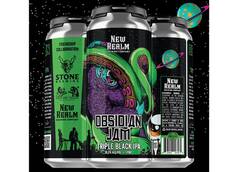 New Realm Brewing Partners with Stone Brewing Co. and Firestone Walker to Introduce Obsidian Jam Triple Black IPA