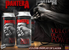 Pantera Vulgar Display of Lager is the Latest Beer Release in the KnuckleBonz Beverage Series