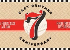 East Brother Beer Company Announces Date for 7-Year Anniversary Celebration