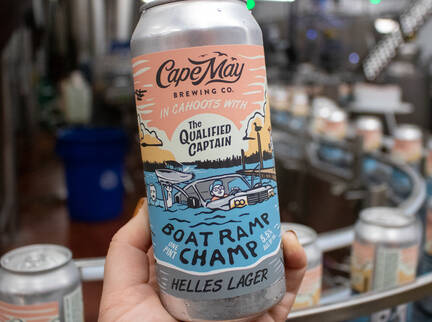Cape May Brewing Co. Announces Return Boat Ramp Champ, a Collaboration Beer with Lifestyle Brand The Qualified Captain