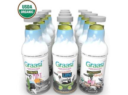 Graasi Organic Barley Water Signs On as Presenting Sponsor of The Official Review