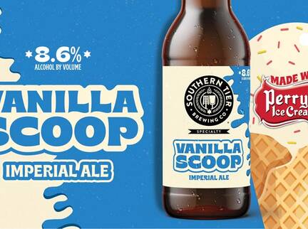 Southern Tier Brewing Co. Teams Up with Perry's Ice Cream to Launch New Seasonal Release: Vanilla Scoop