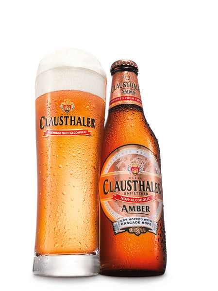 Clausthaler NA Beer Amber Dry Hopped
