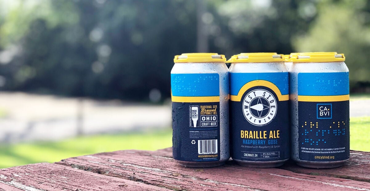 West Side Brewing Braille Ale by Brick Solid Brands