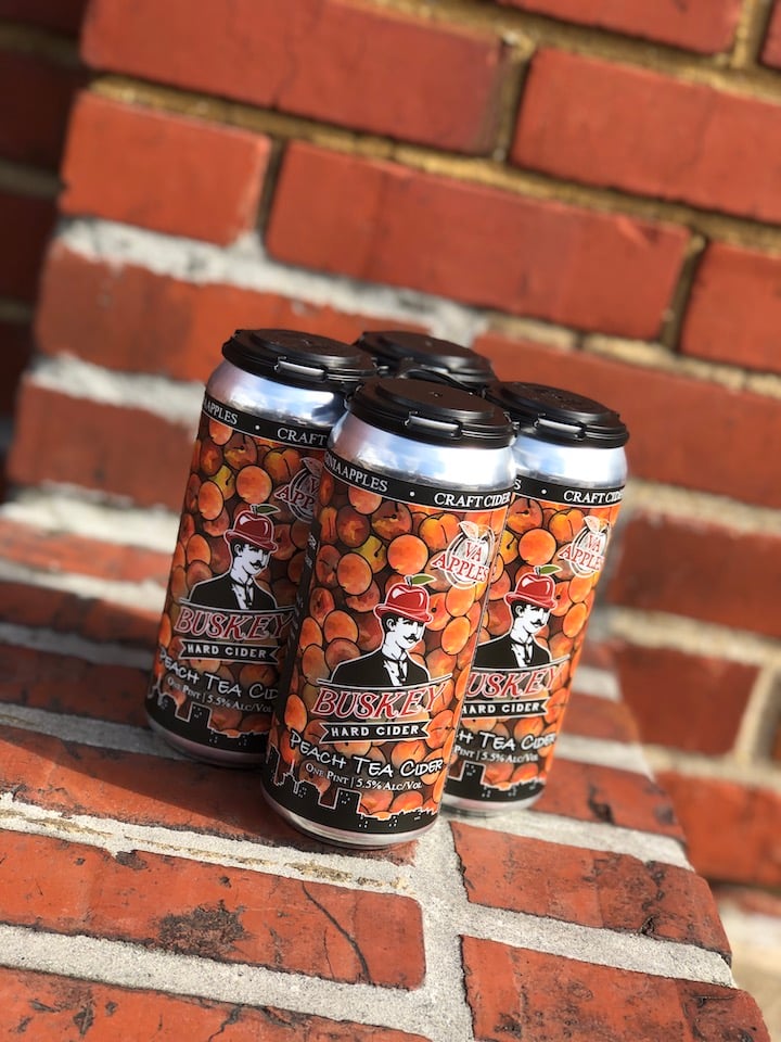 Buskey Cider Unveils Spring Seasonal: Peach Tea Cider