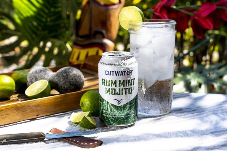 Cutwater Spirits Introduces Rum Mint Mojito Canned Cocktails