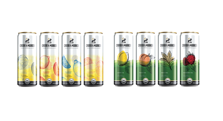 Crook & Marker Launches Line of Spiked Teas and Spiked Lemonades