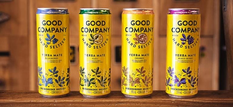 Breckenridge Brewery Launches Good Company Yerba Mate Tea Hard Seltzers in a 12-Pack