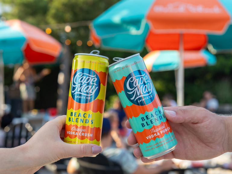 Cape May Spirits Co. Unveils Beach Blends: A Tropical Delight in the World of Canned Cocktails