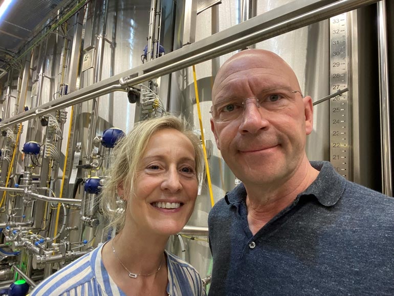 https://beerconnoisseur.com/wp-content/uploads/2025/02/de-proef-brouwerij-brewmaster-dirk-naudts-and-professor-of-brewing-saskia-waerniers-talk-greens-glut.jpg