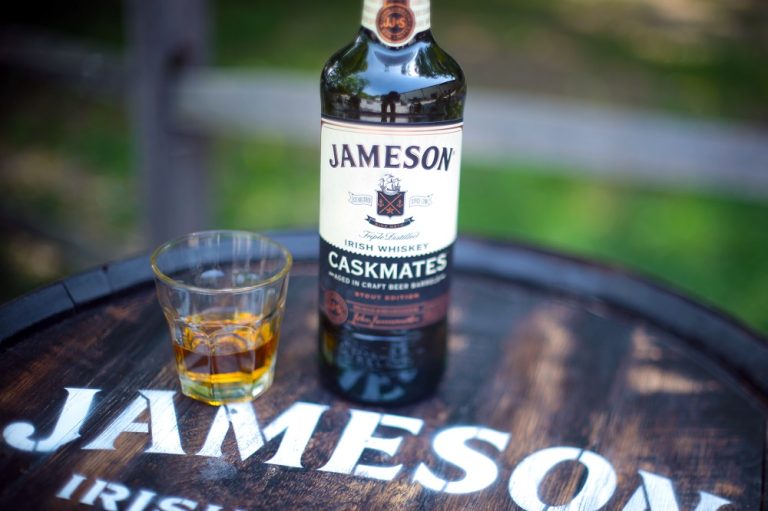 Jameson's Caskmates Whiskey Aged in Stout Barrels