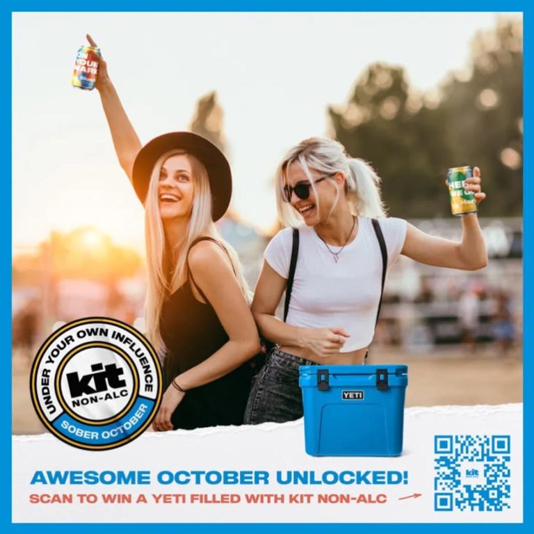 Kit NA Brewing Launches ‘Under Your Own Influence Sober October’ Campaign