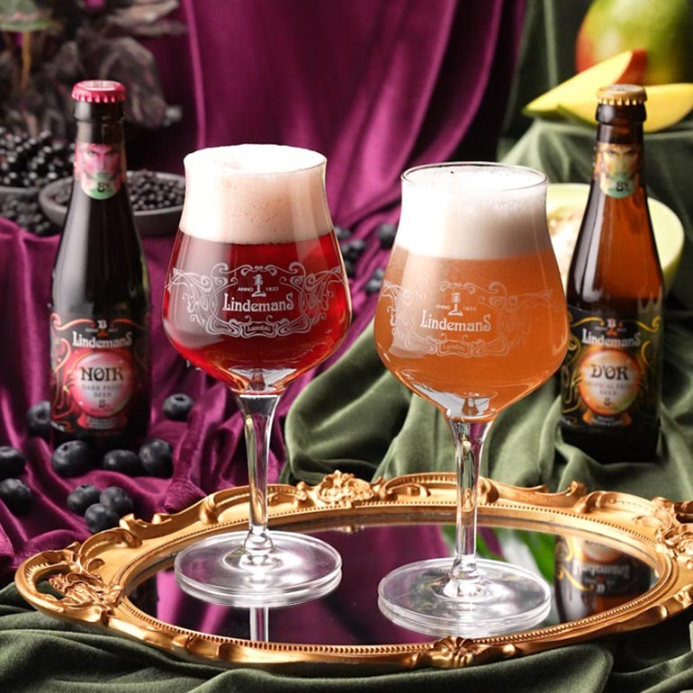 Lindemans Brewery Launches New 8% ABV Fruit Beers: Lindemans d'Or and Lindemans Noir