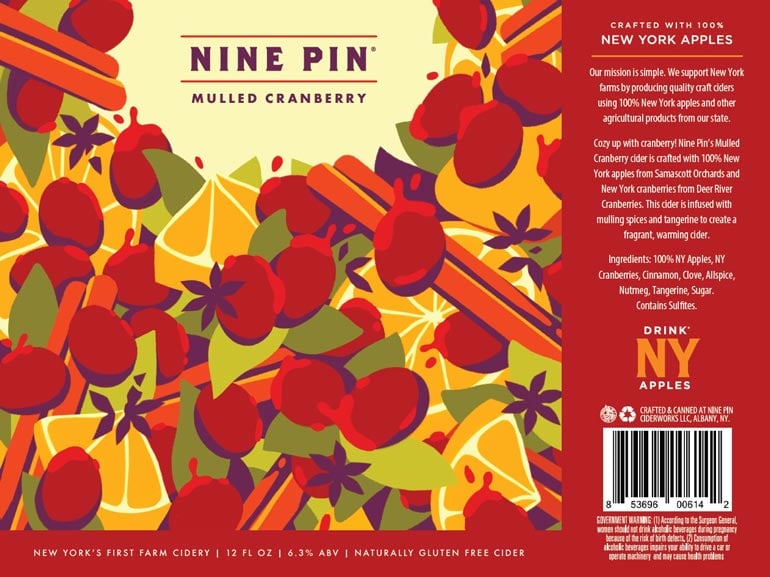 Nine Pin Cider Celebrates the Holidays with New Winter Cider