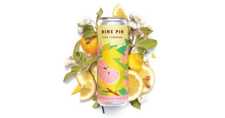 Nine Pin Ciderworks Introduces Pink Lemonade Cider