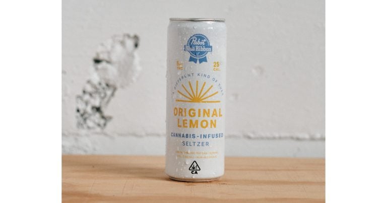 Pabst Blue Ribbon Cannabis-Infused Seltzer Debuts In California