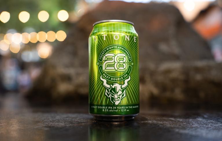 Stone 28th Anniversary Hazy Double IPA Now Available