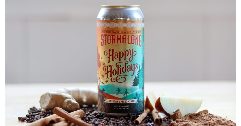 Stormalong Cider Releases Unfiltered Spiced Cider Happy Holidays