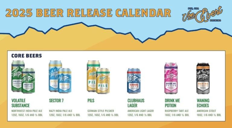 Von Ebert Brewing Releases 2025 Beer Calendar