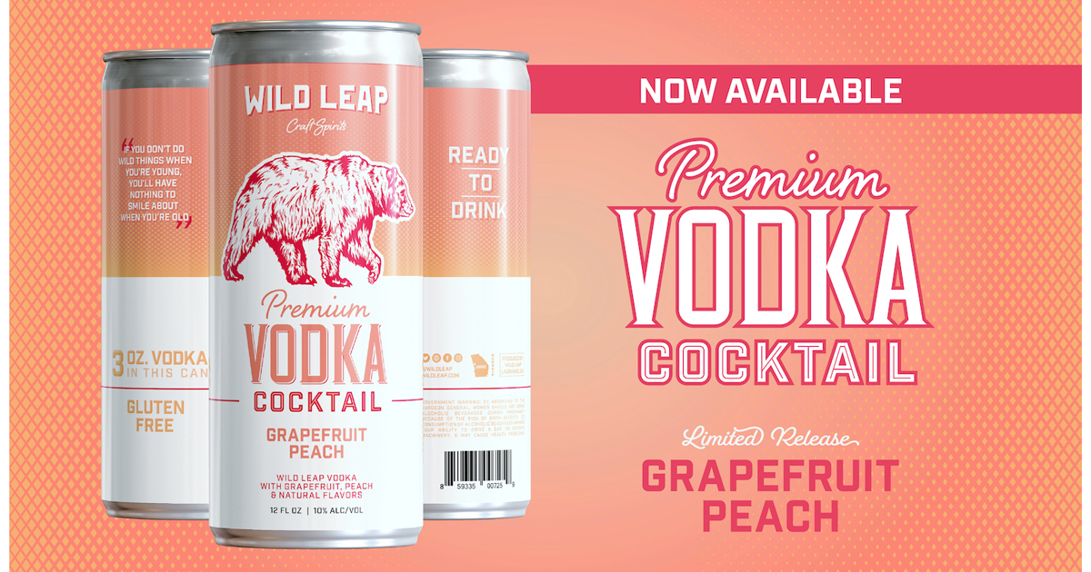 Wild Leap Brew Co. Debuts First New Ready-To-Drink Vodka Cocktail Flavor