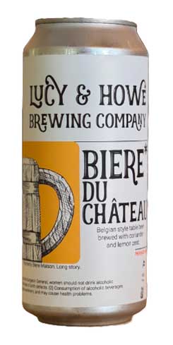 Judge’s Review: 93 Rating – Biere Du Château by Lucy & Howe Brewing Co.