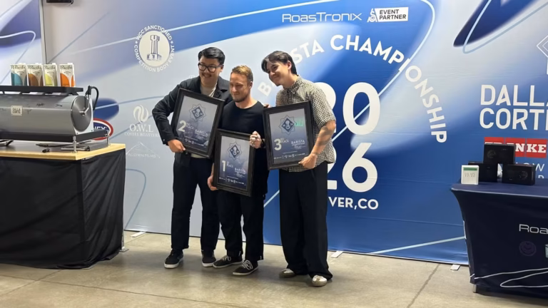Bluewater Partner Cafés Shine at 2026 U.S. Barista Championship