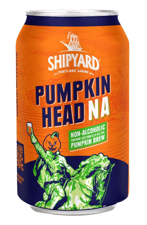 Shipyard Brewing Launches Pumpkinhead NA, a Non-Alcoholic Version of Its Iconic Fall Beer